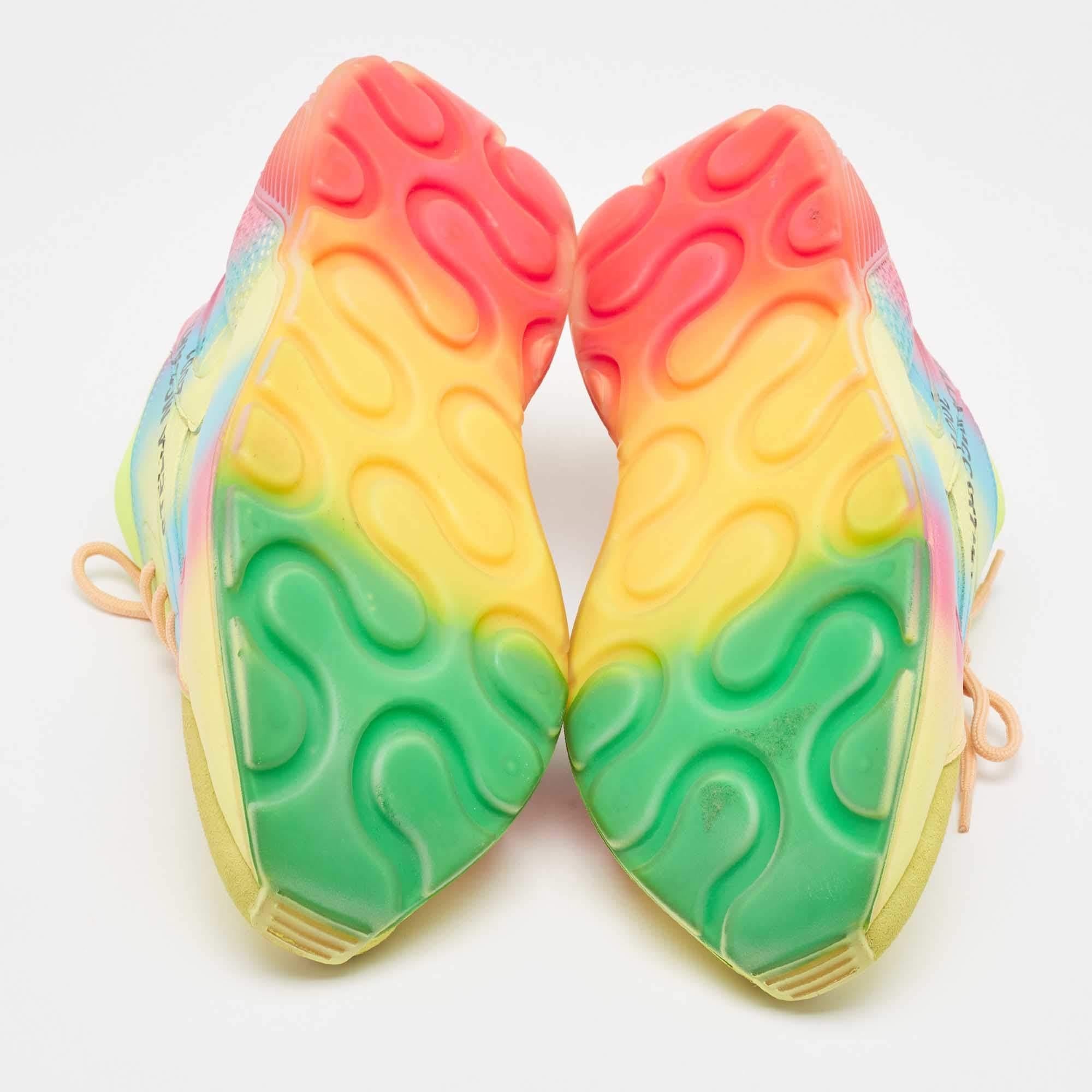 Stella McCartney Eclypse in ecopelle, scarpe da ginnastica allacciate taglia 39 in vendita 1