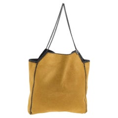 Stella McCartney Faux Suede and Faux Leather Falabella Reversible Tote