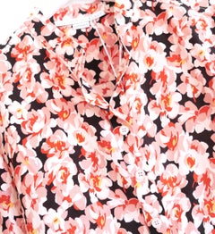 Stella McCartney floral blossom print silk shirt