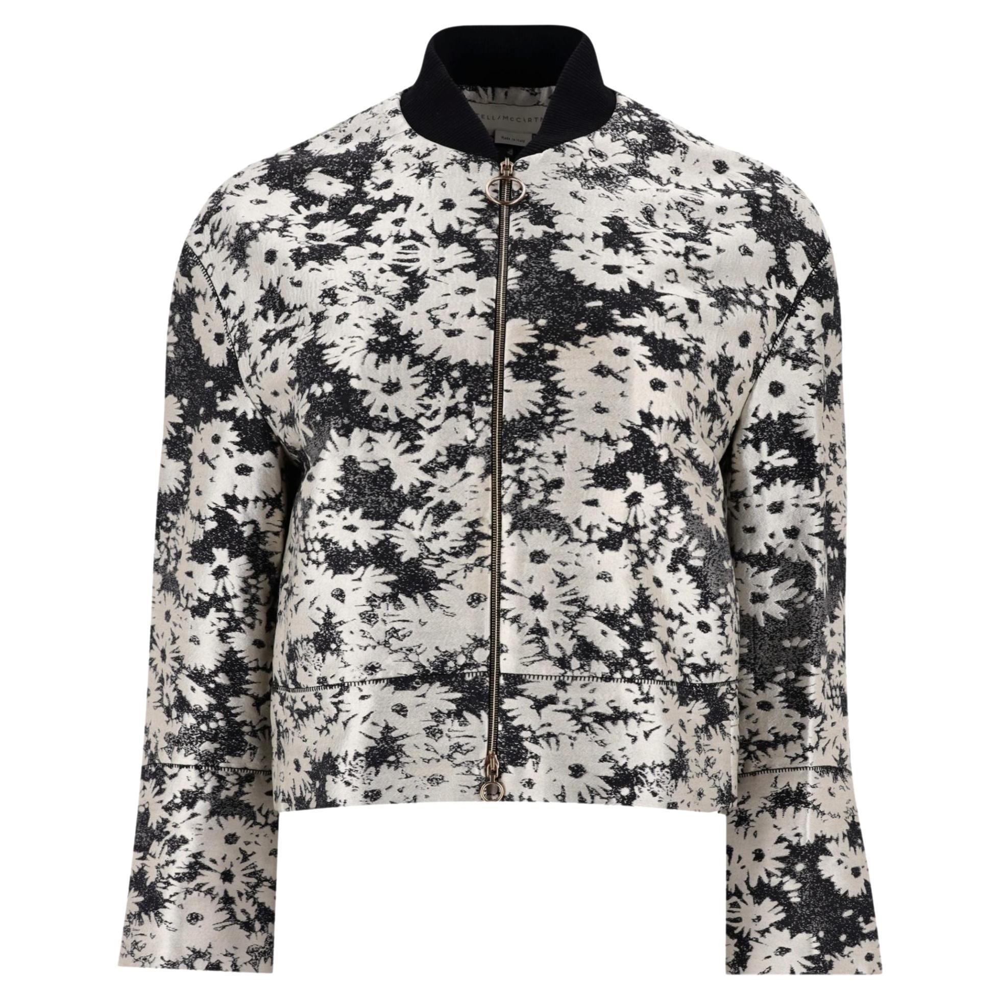 Bomber in jacquard floreale Stella McCartney
