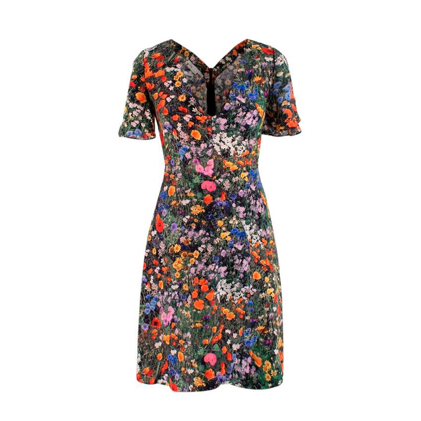 Stella McCartney Floral Print Mini Dress - US 00
