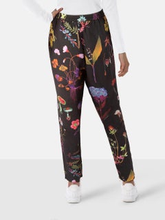 Stella McCartney Floral Silk Slim Trousers Size XS