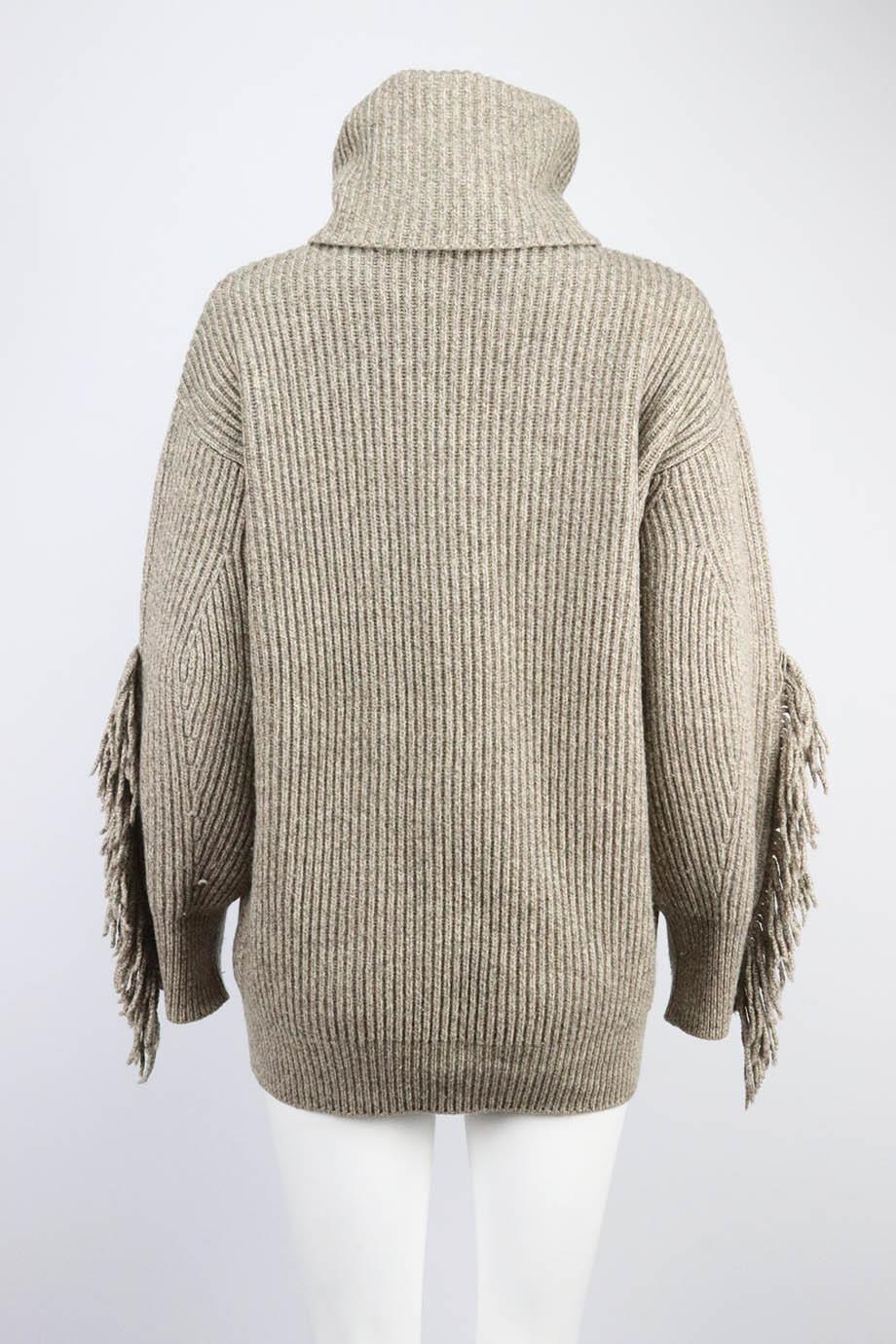 stella mccartney fringe sweater