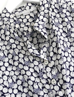 Stella McCartney fruit print silk shirt