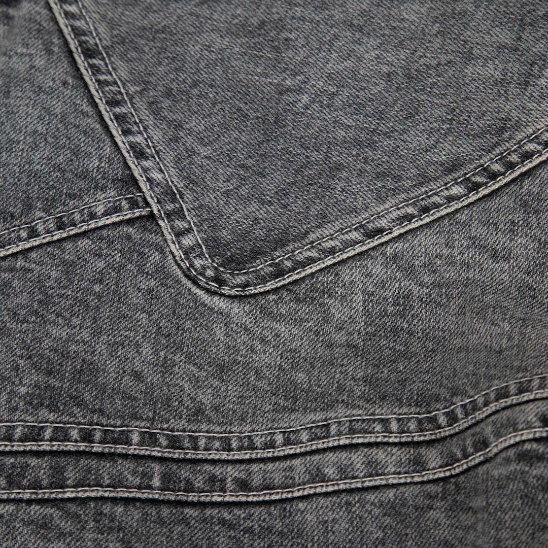 Gray Stella McCartney Grey Denim Mid Length Jacket Size S For Sale