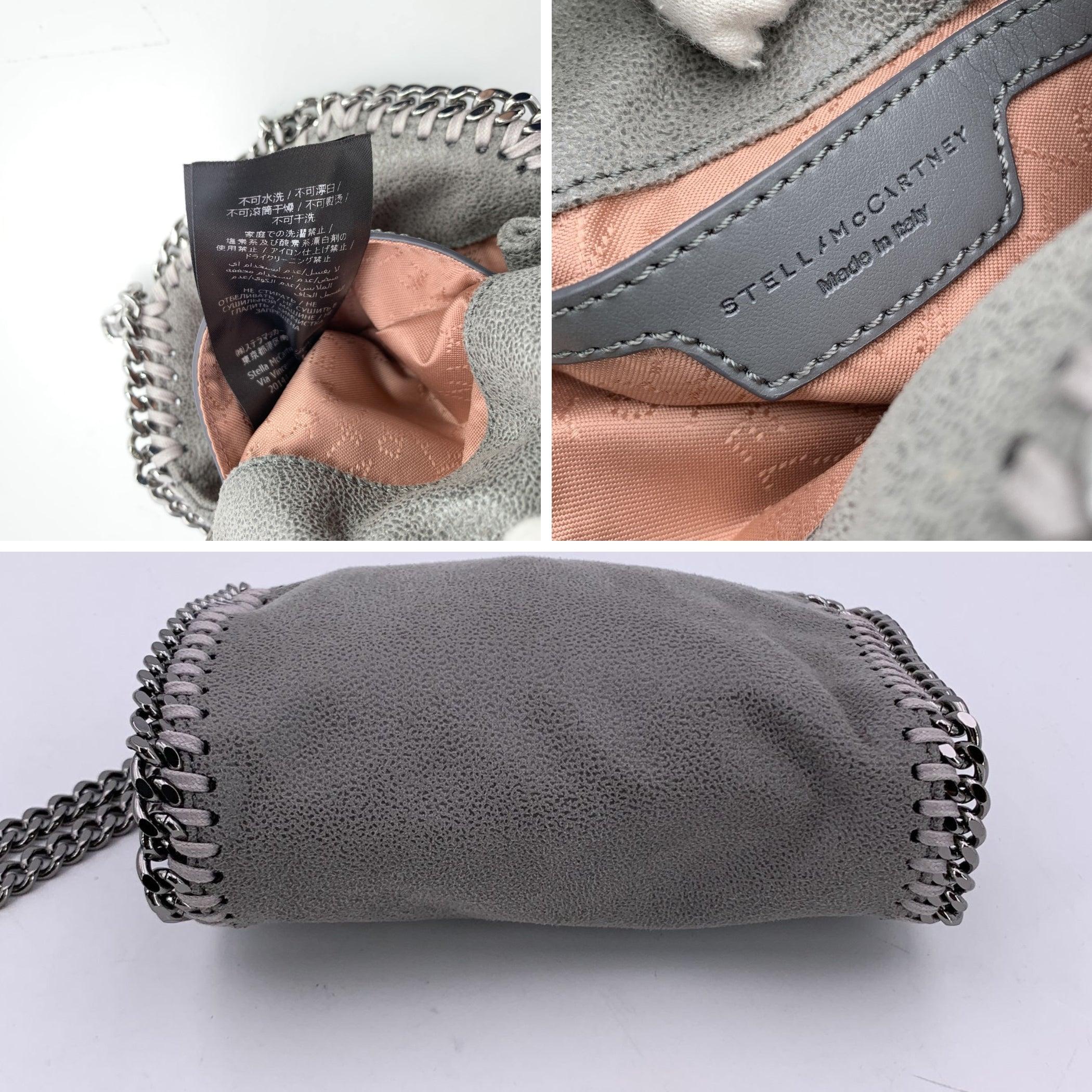 Stella McCartney Grey Falabella Micro Crossbody Shoulder Bag 1