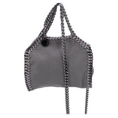 Stella McCartney Grey Falabella Micro Crossbody Shoulder Bag
