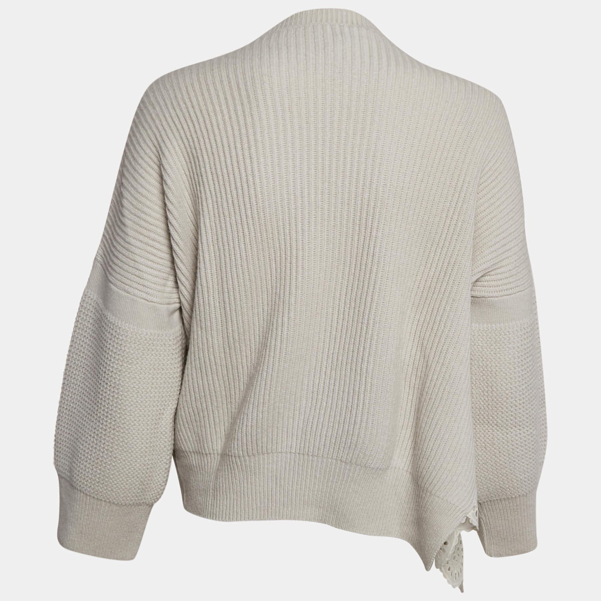 A winter outing without a sweater is next to impossible. Thankfully  a stylish sweater like this will always enrich your outfit effortlessly. Designed with quality fabrics  this sweater is both snug and stylish.