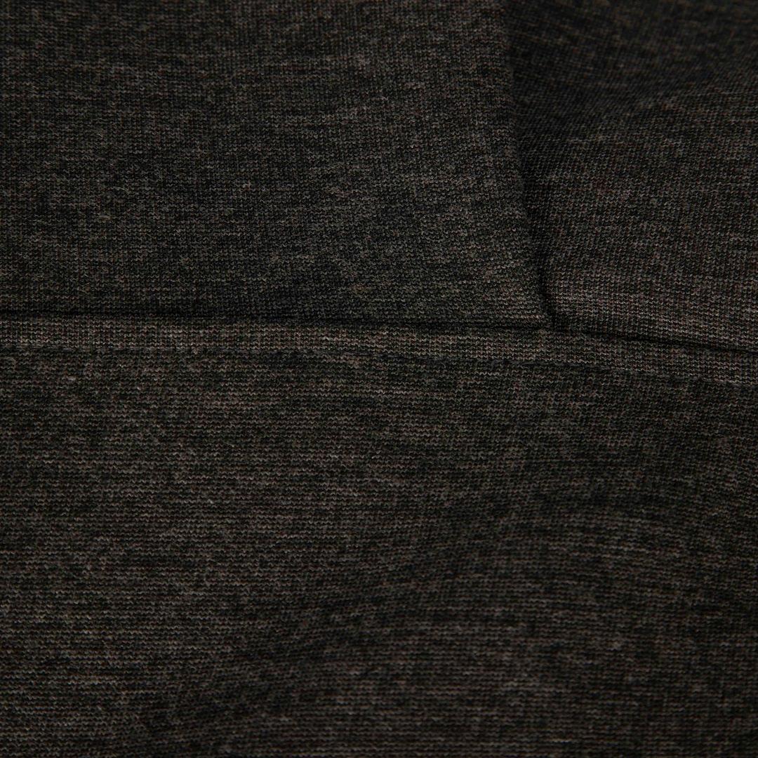Black Stella McCartney Grey Long Sleeve V Neck Dress Size S For Sale
