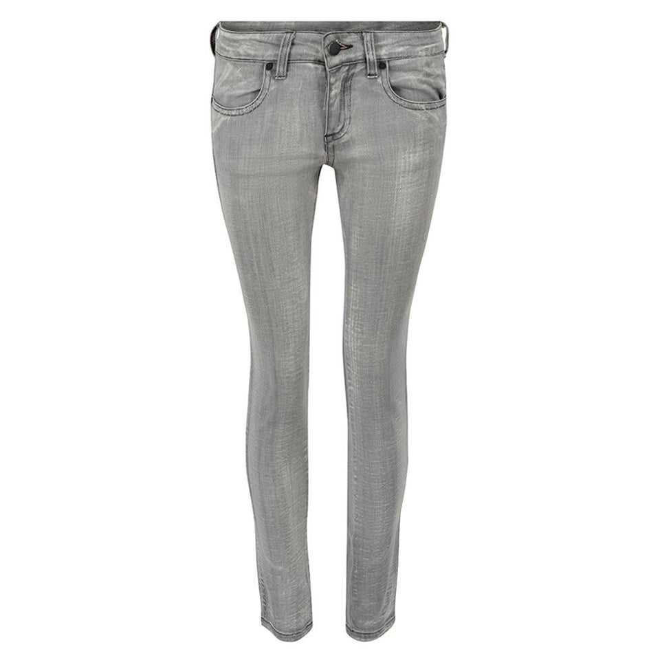 Stella McCartney Grey Stone Wash Skinny Jeans Size S