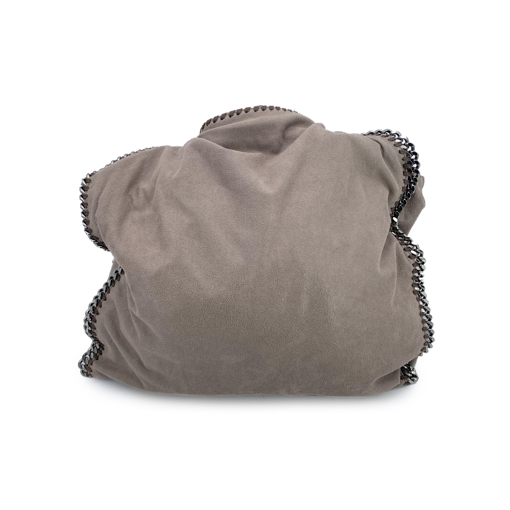 Stella McCartney Bolso Tote Grande Baby Bella Gris Topo en Excelente estado para la venta en Rome, Rome