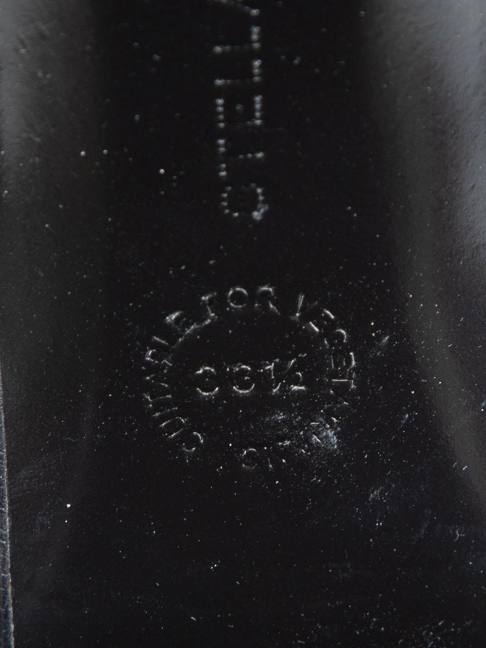 Stella McCartney Grey Velvet Heeled Ankle Boots Size IT 38.5 For Sale 4