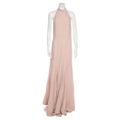 Stella Mccartney Halterneck Light Pink Gown (US8)