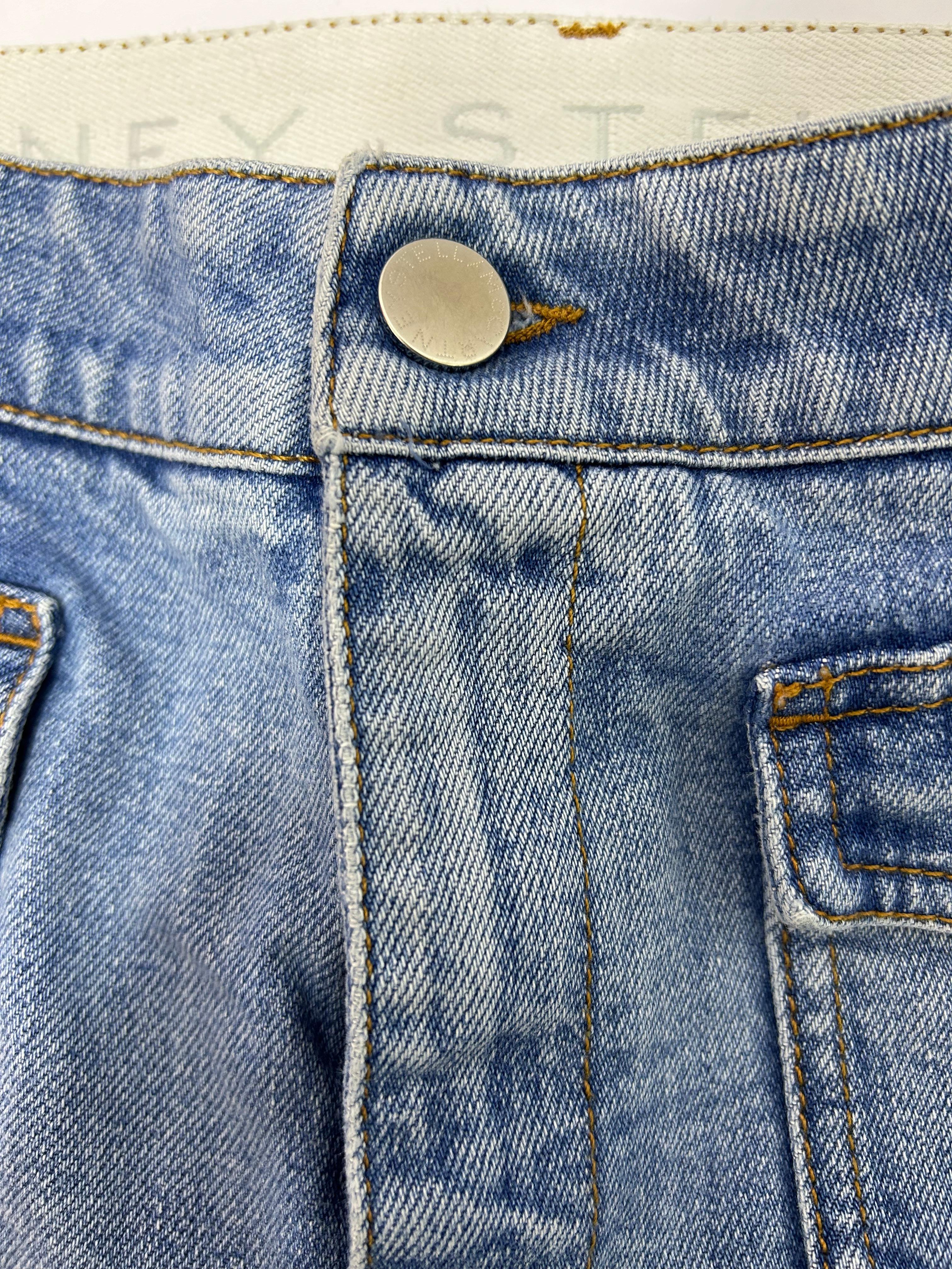 Stella McCartney high-rise flared jeans size EU 36 For Sale 1