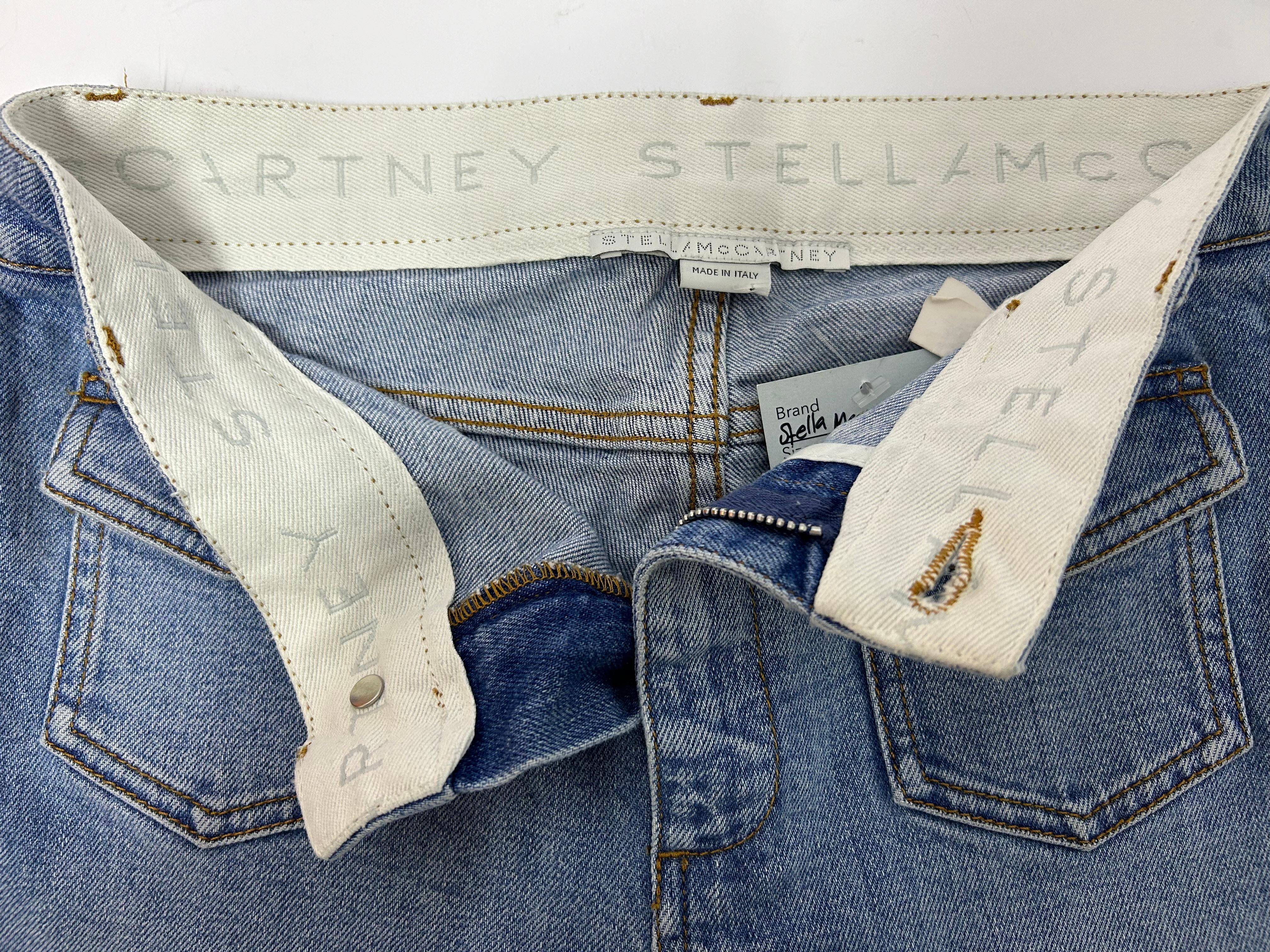 Stella McCartney high-rise flared jeans size EU 36 For Sale 2