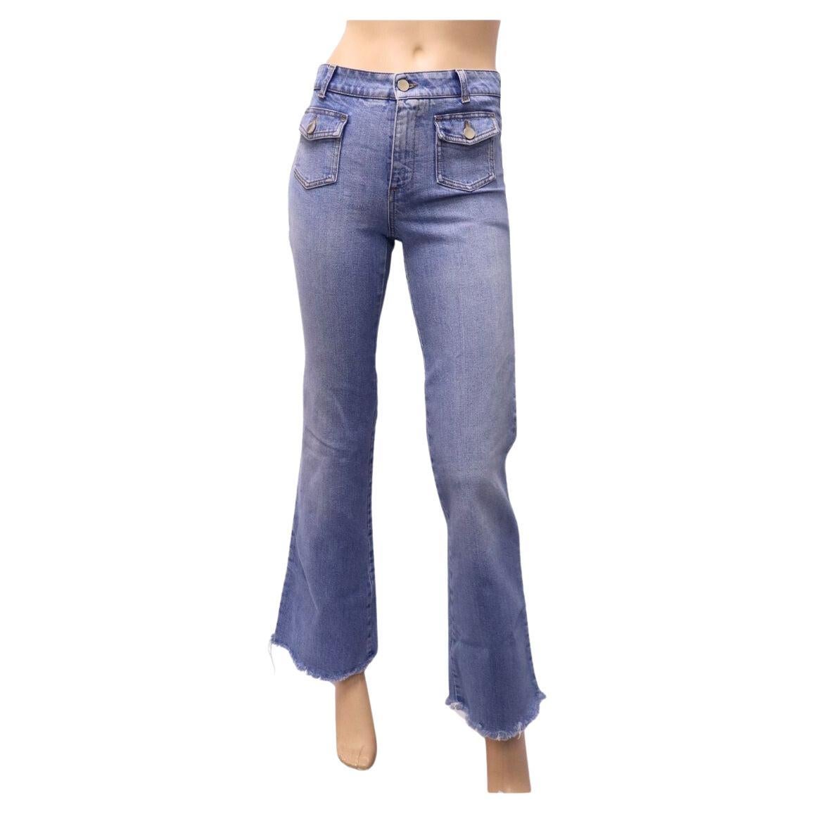 Stella McCartney high-rise flared jeans size EU 36 For Sale