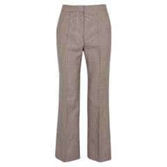 Stella McCartney Houndstooth Wool Trousers