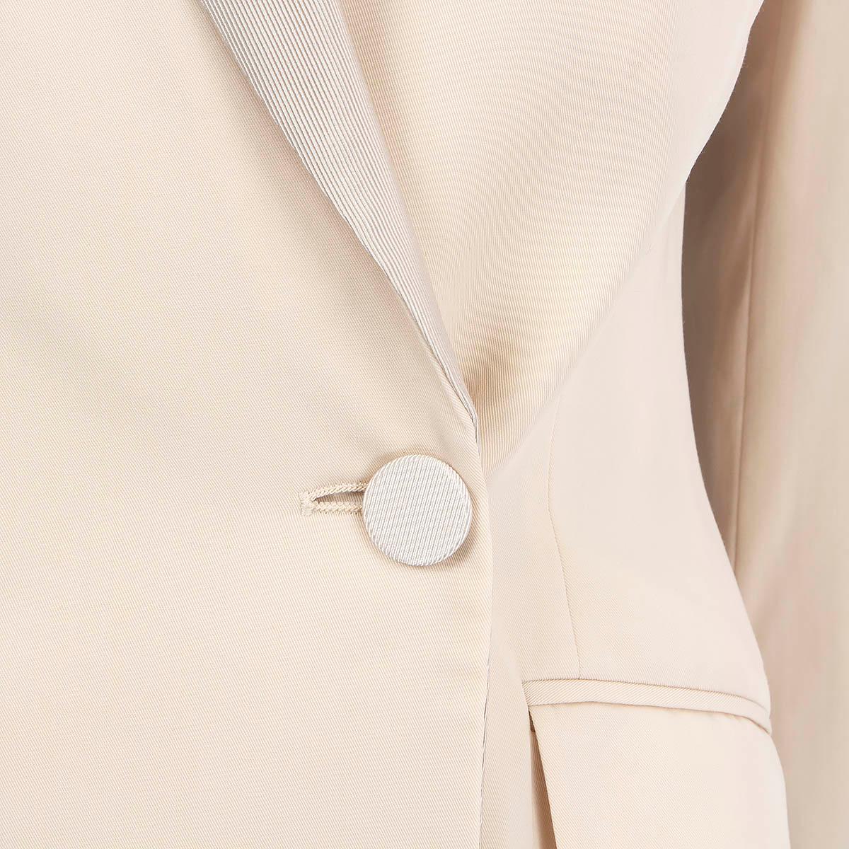 STELLA MCCARTNEY Lana marfil DOBLE PECHO Chaqueta Blazer 38 XS en venta 2