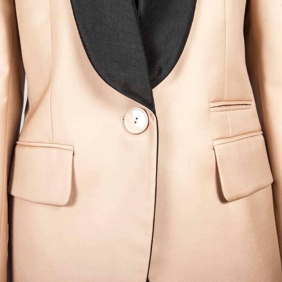 STELLA McCARTNEY Jacket in Beige Wool Size 42IT 2