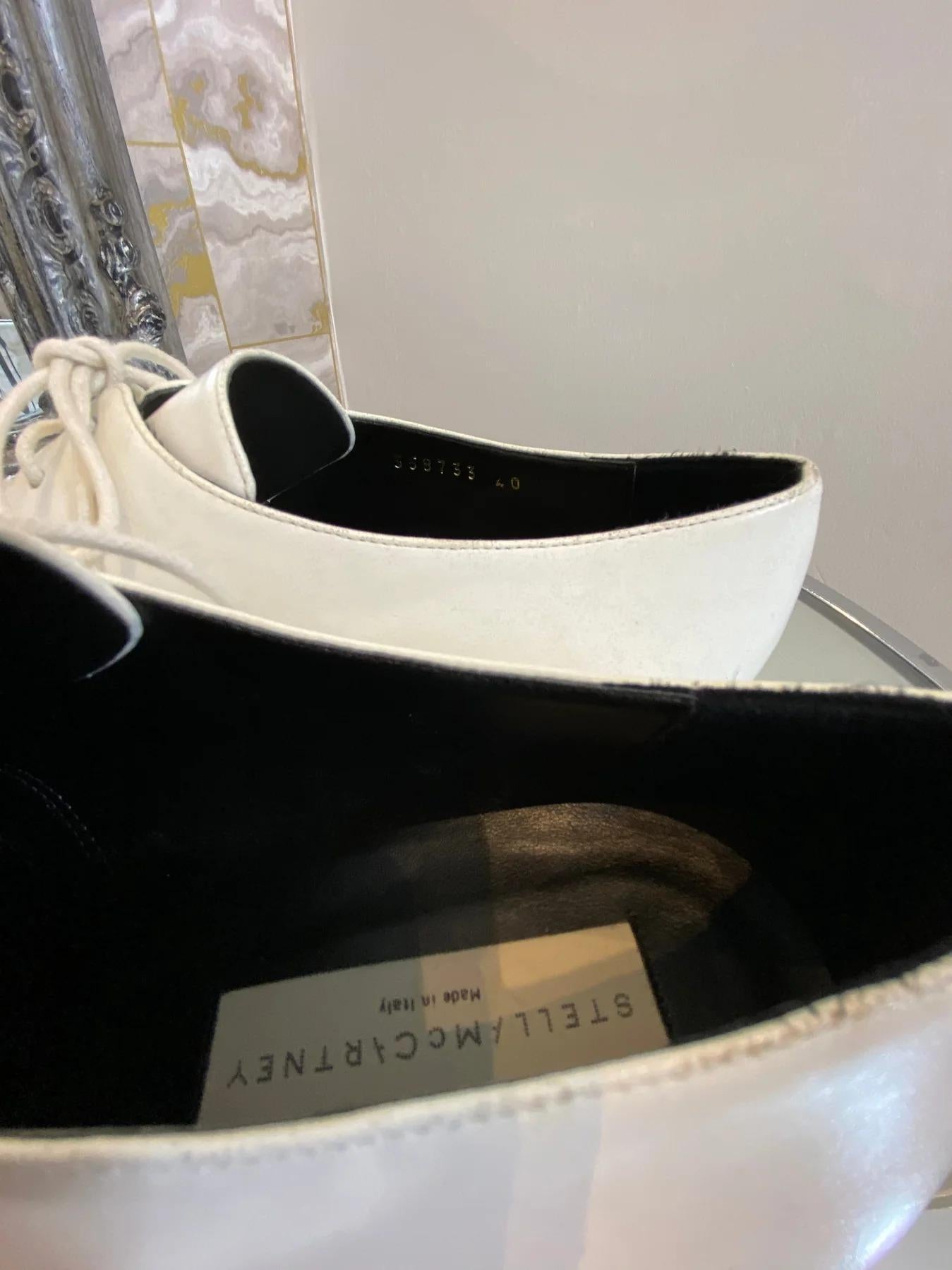 Stella McCartney Lace Up Oxfords For Sale 2