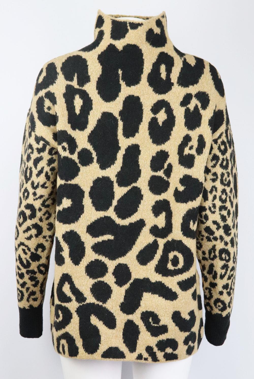 stella mccartney leopard sweater