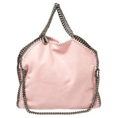 Stella McCartney Light Pink Faux Leather Small Falabella Tote
