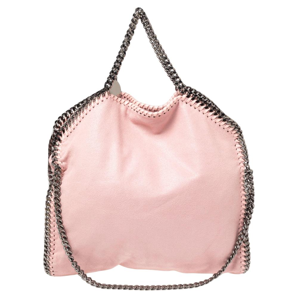 Stella McCartney Falabella Tote Patchwork Faux Exotics Small at 1stDibs