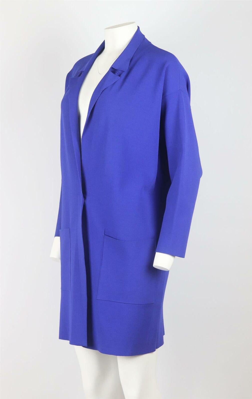 Purple Stella McCartney Lightweight Knitted Coat