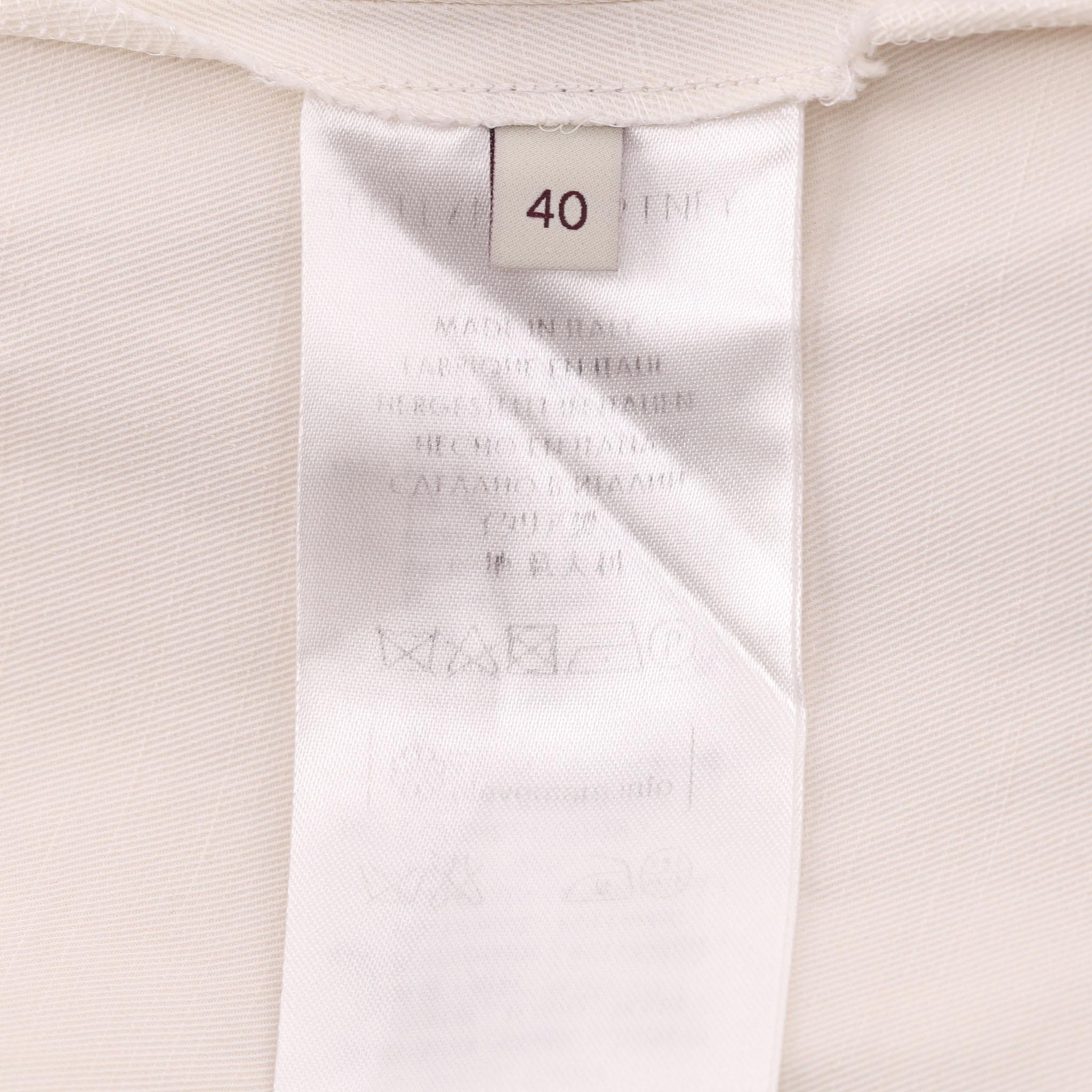 Stella McCartney - Jupe-culotte à jambe large en lin mélangé en vente 3