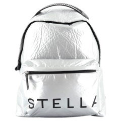 Stella McCartney Logo Falabella Go Backpack Nylon Medium