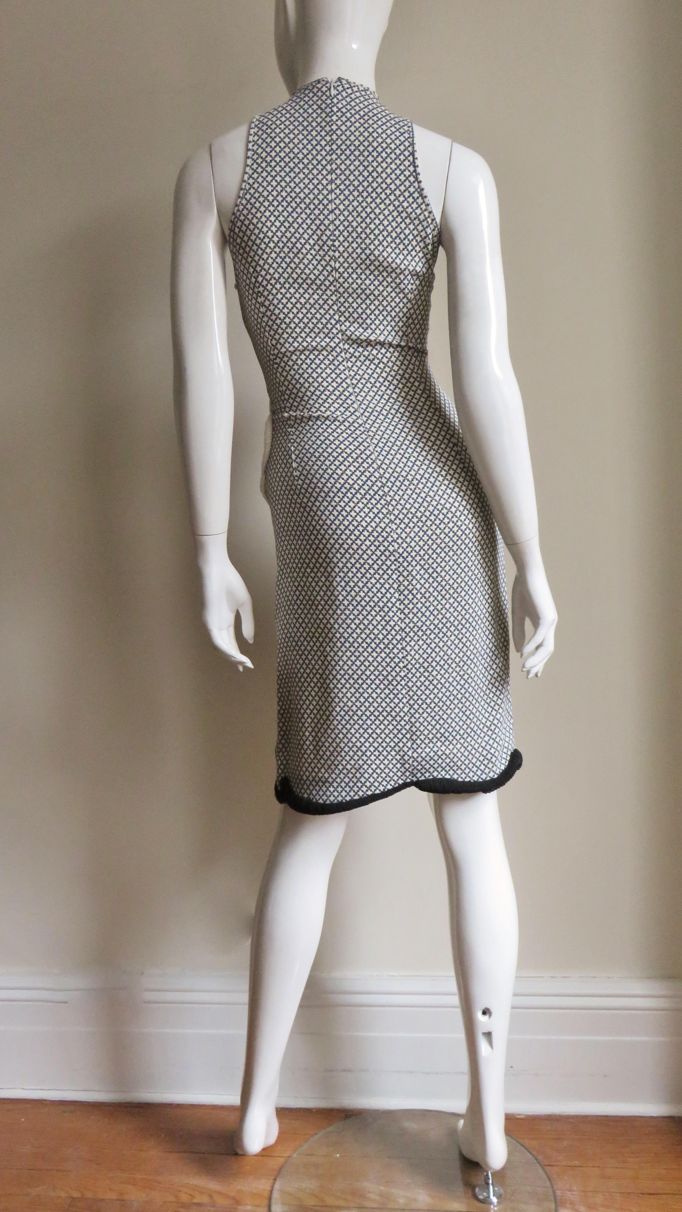 Stella McCartney New Mixed Pattern Ad Campaign Cut out Dress 9