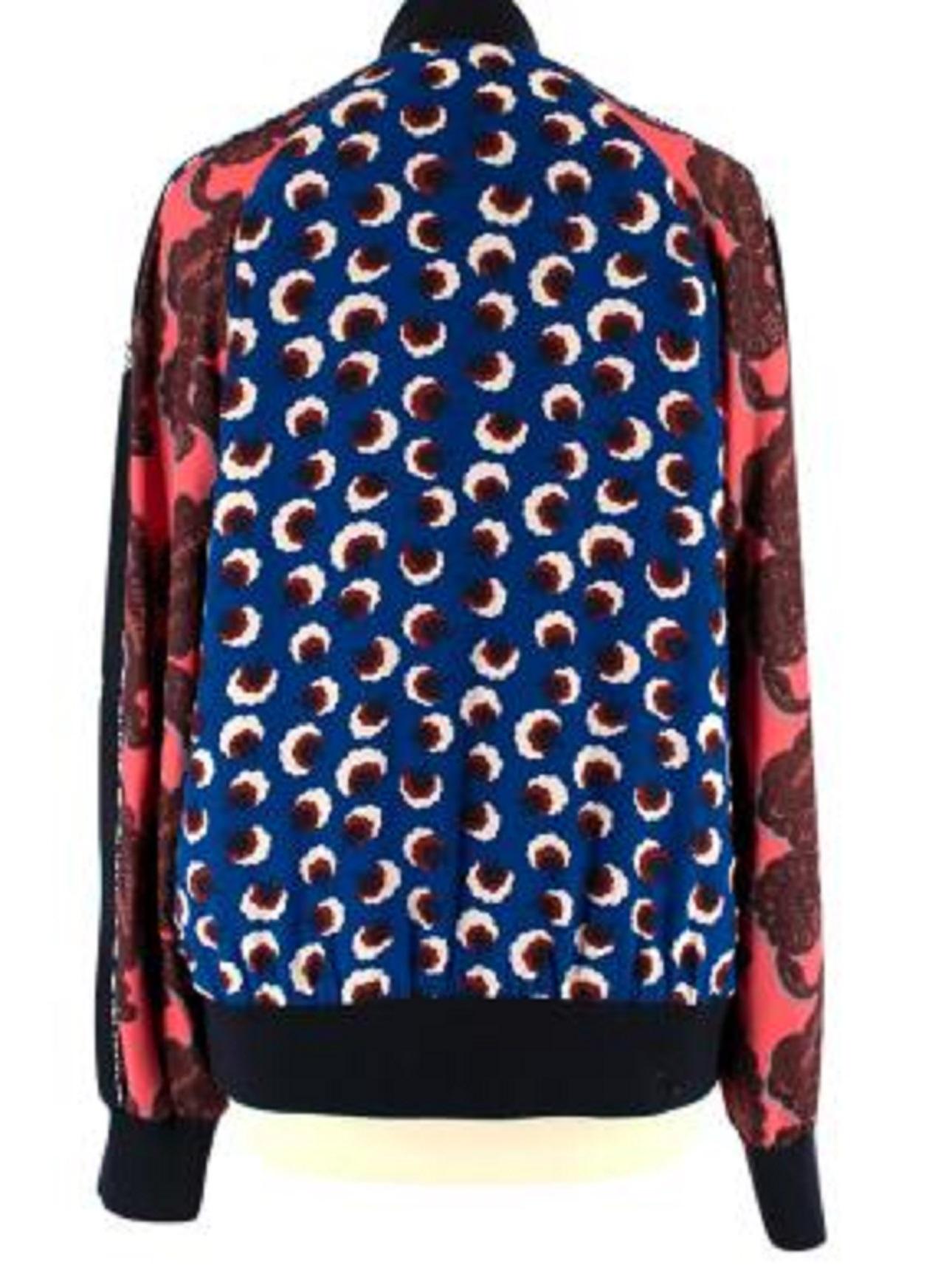Women's or Men's Stella McCartney Multi-Print Bomber Jacket For Sale