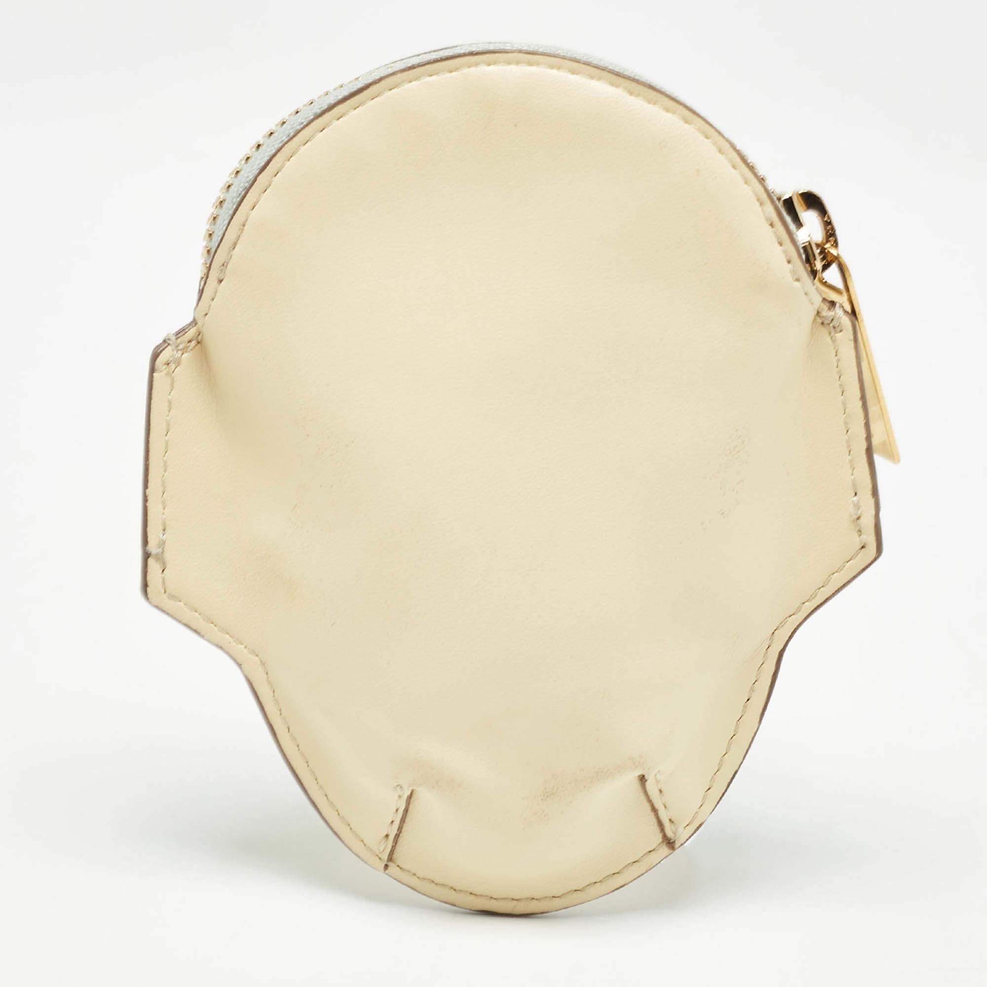 Stella McCartney Multicolor Faux Leather Superhero Coin Purse In Good Condition For Sale In Dubai, Al Qouz 2
