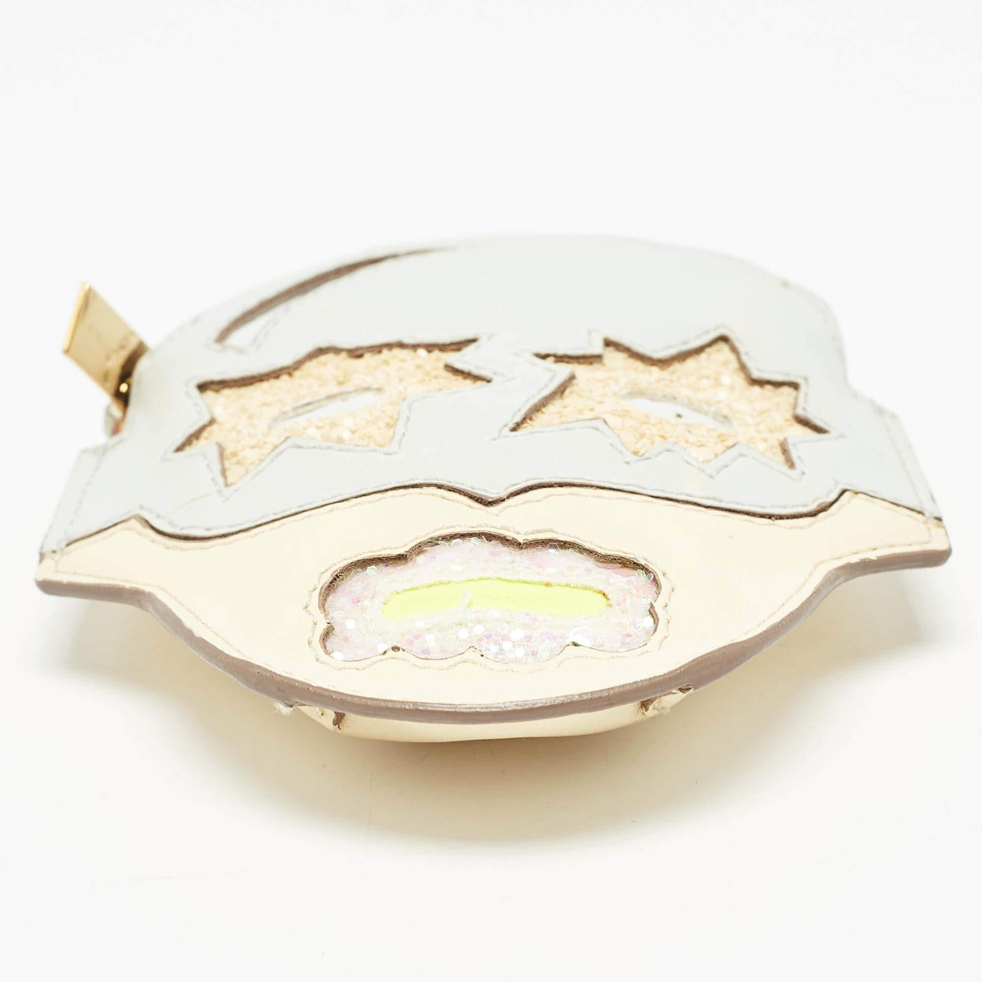 Stella McCartney Multicolor Faux Leather Superhero Coin Purse For Sale 1