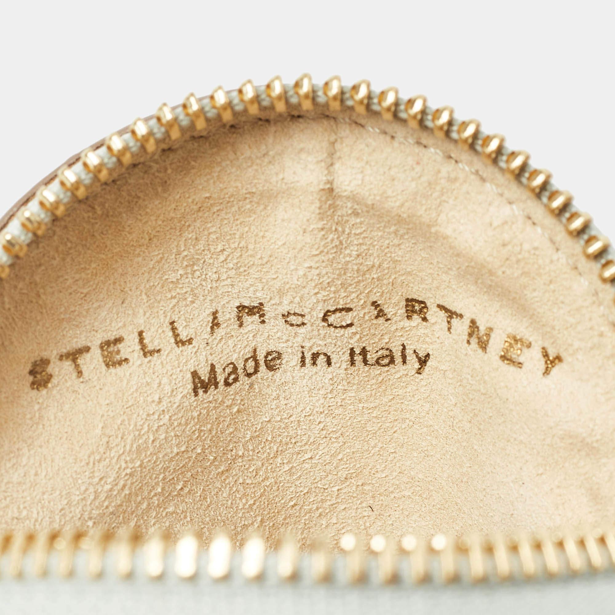 Stella McCartney Multicolor Faux Leather Superhero Coin Purse For Sale 2