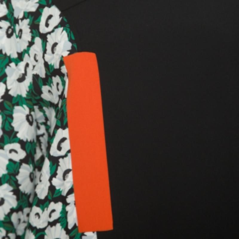 Noir Stella McCartney - Haut Jessie à manches longues imprimé coquelicot multicolore M en vente