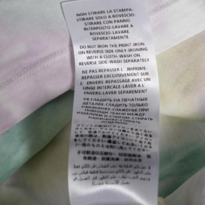 Women's Stella McCartney Multicolored Tie-Dye Printed Cotton Short Sleeve T-Shirt S For Sale