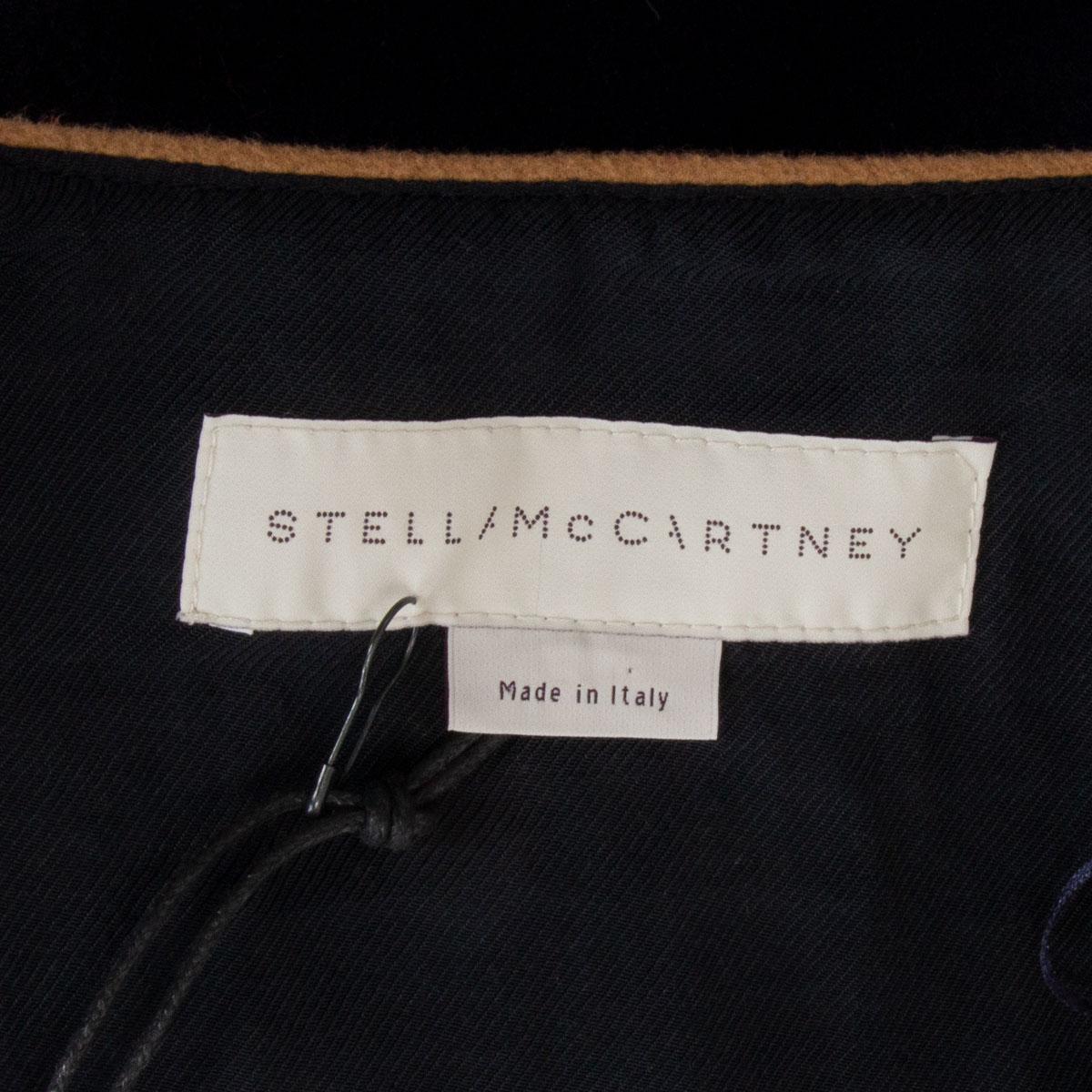 STELLA MCCARTNEY mutlicolor PATCHWORK MOANA wool MINI Skirt 38 XS 1