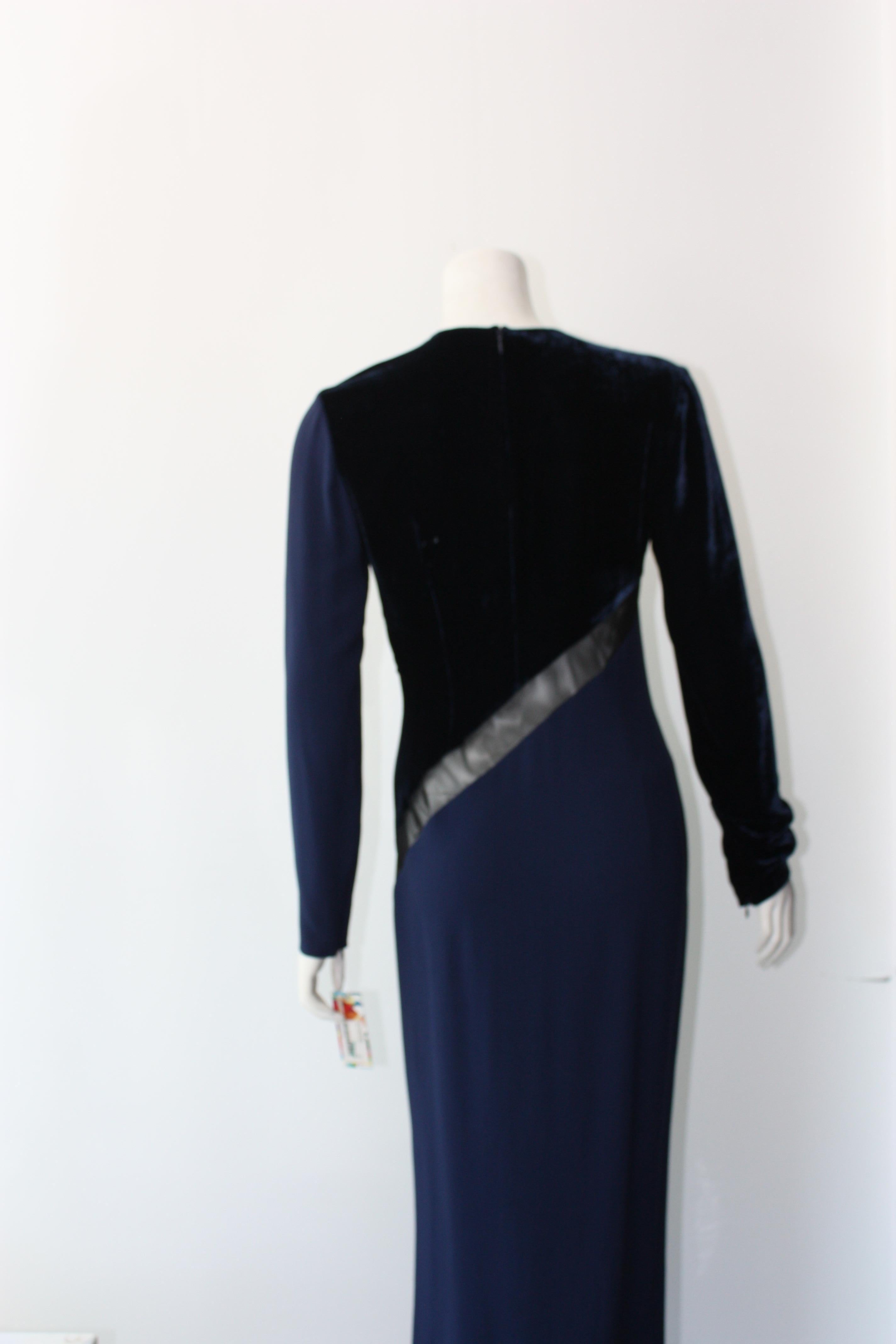 Women's Stella McCartney Navy  Gown For Sale