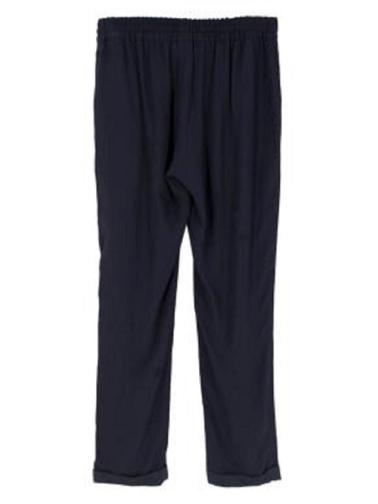 Stella McCartney Navy Tapered Track Pants For Sale at 1stDibs