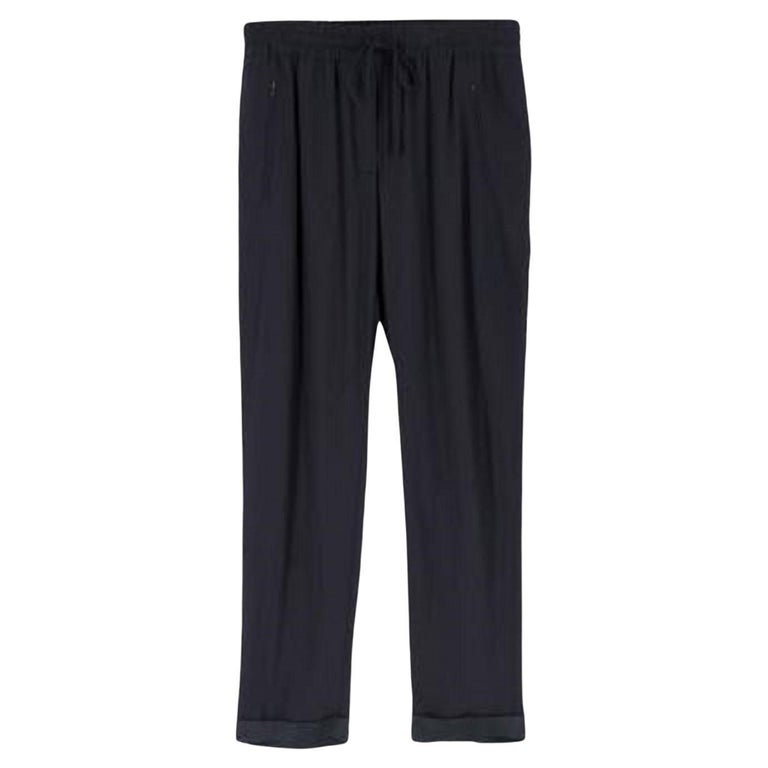 Stella McCartney Navy Tapered Track Pants For Sale at 1stDibs