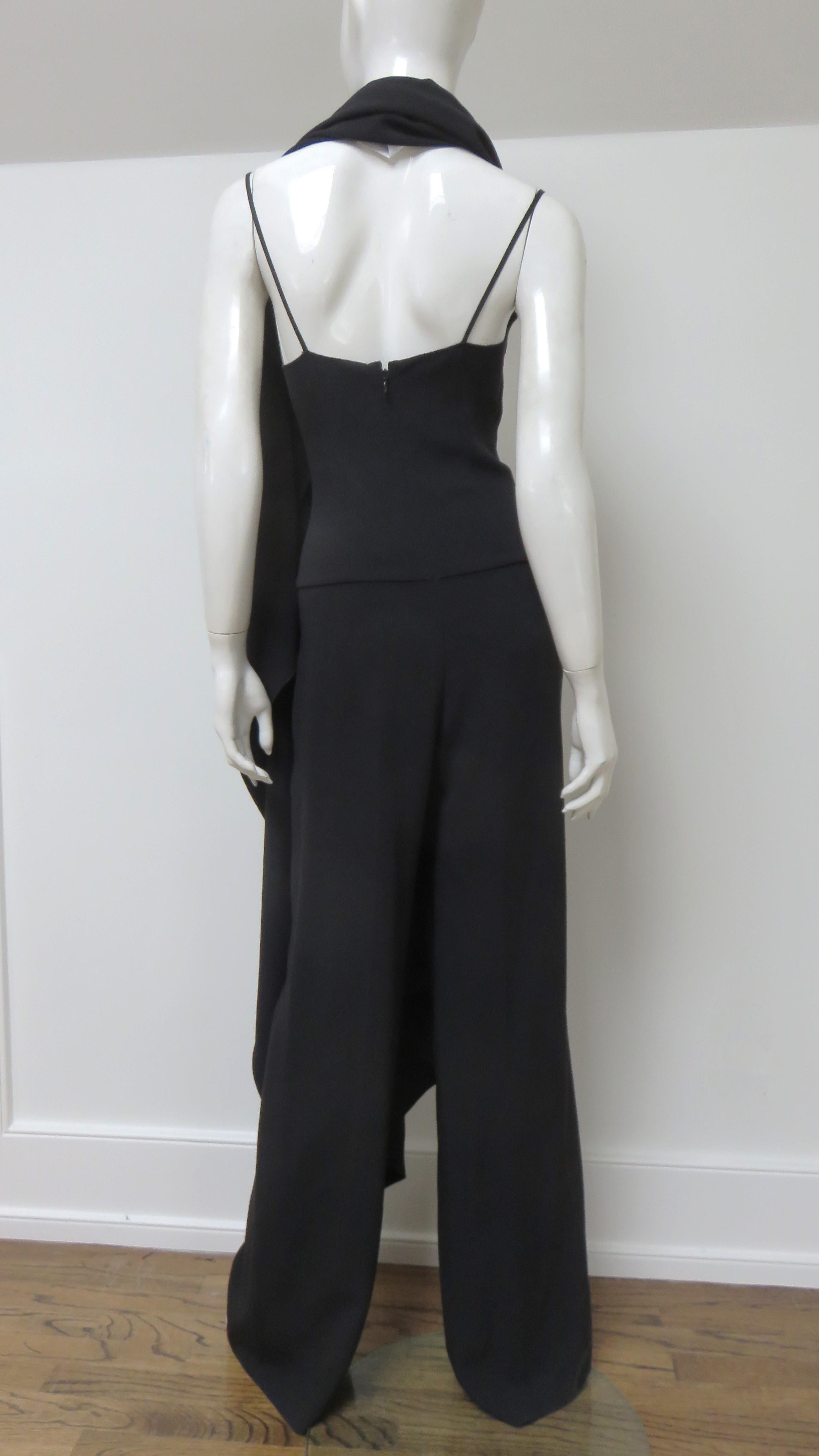 Stella McCartney New S/S 2015 Jumpsuit with Cape For Sale 9