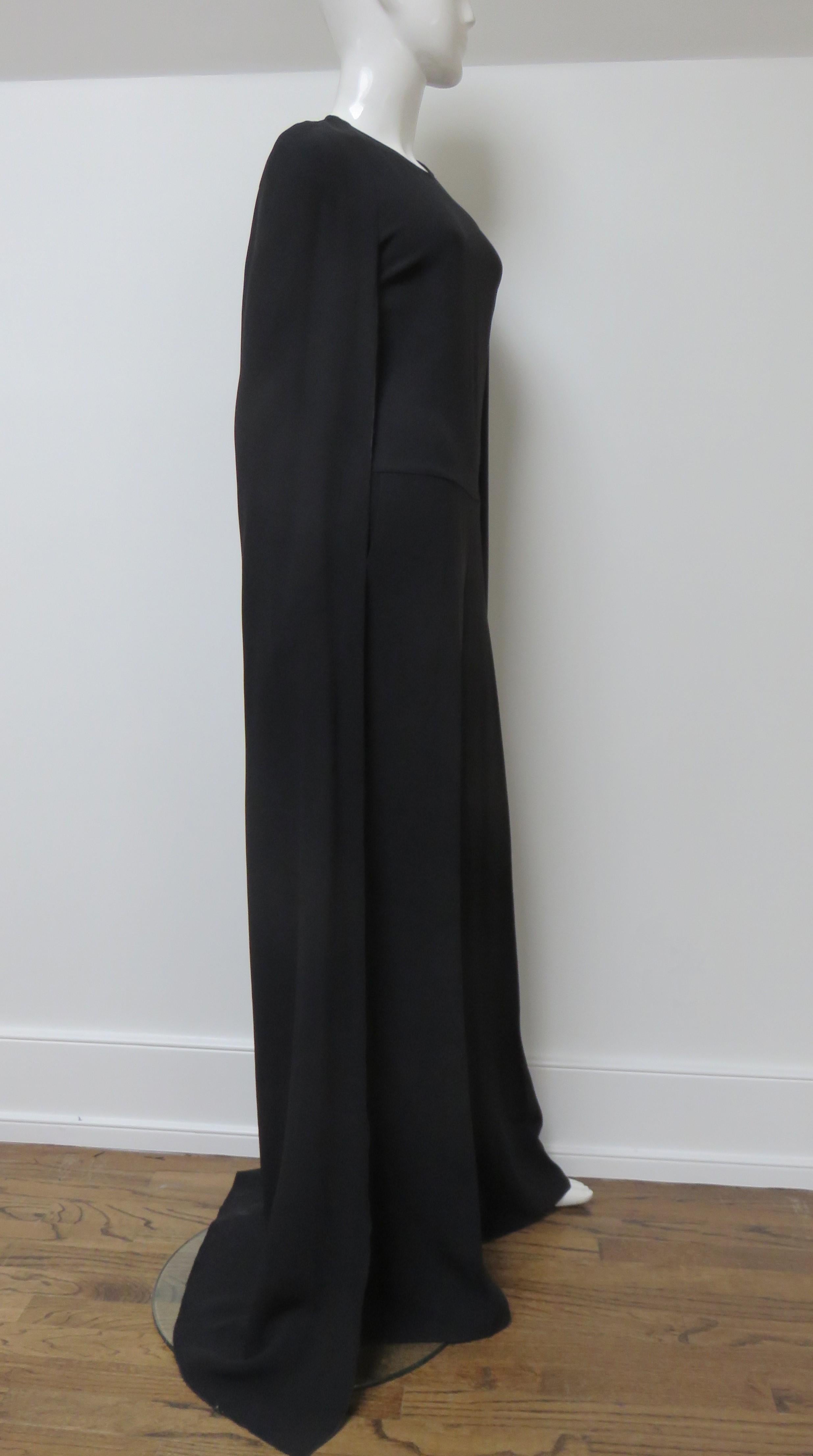 Stella McCartney New S/S 2015 Jumpsuit with Cape For Sale 5