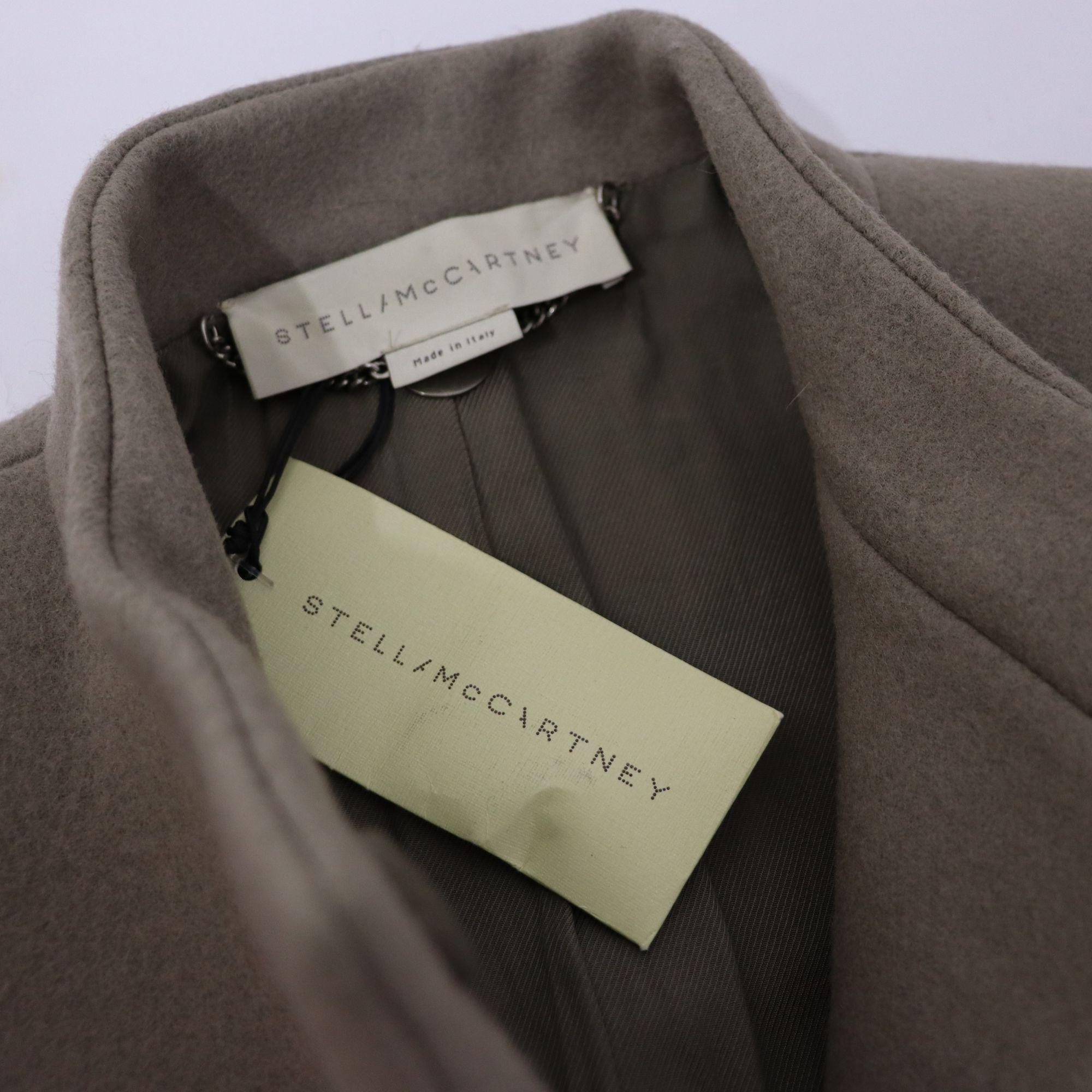 Stella McCartney - Manteau en laine, état neuf avec étiquettes, taille IT 40 en vente 1
