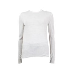 STELLA MCCARTNEY off-white wool Crewneck Sweater 40 S