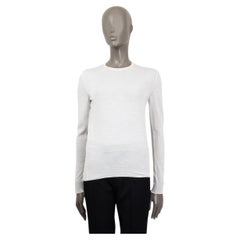 STELLA MCCARTNEY schulterfreier Pullover aus cremefarbener Wolle 40 S