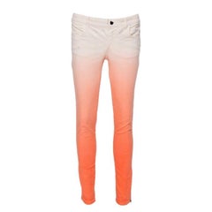 Stella McCartney Ombre Denim Zip Detail Jeans M