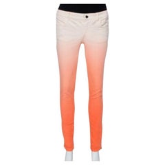 Stella McCartney Ombre Denim Zip Detail Jeans M