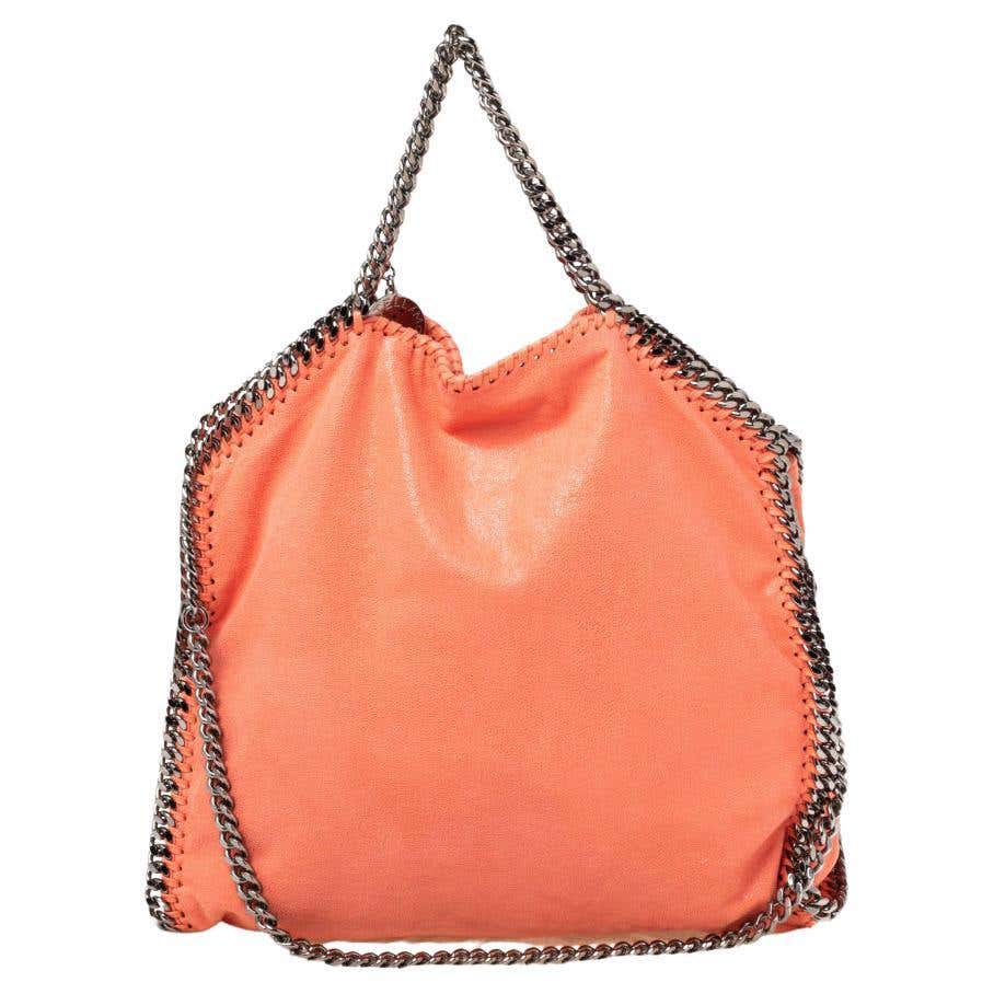Stella Mccartney Coral Faux Leather Small Falabella Tote For Sale At 