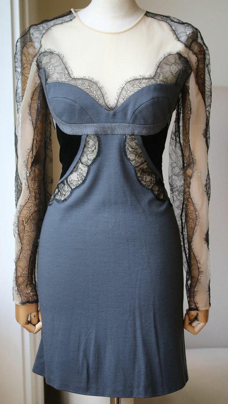 Stella McCartney Panelled Jersey Dress at 1stDibs | stella mccartney dress  sale, stella mccartney lace dress, stella mccartney black lace dress
